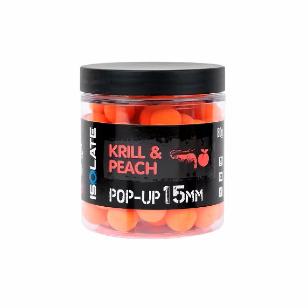 Shimano Tribal Isolate Pop-Up - Krill Peach size 15mm / 80g - MPN: ISOKPPU1580