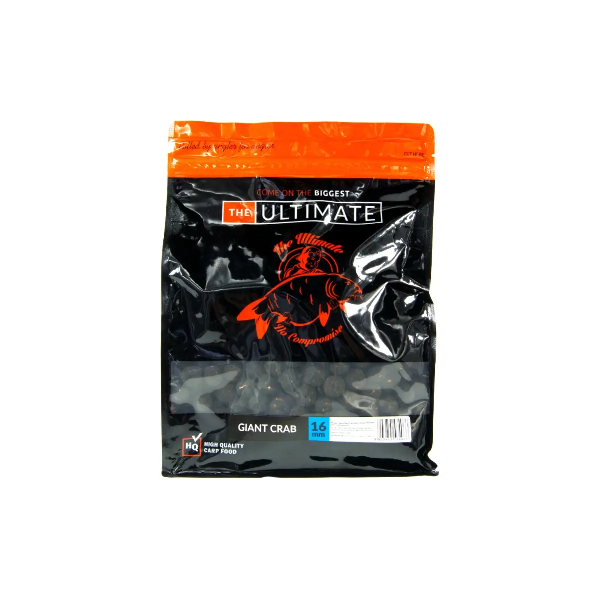 UltimateProducts Top Range Boilies - Giant Crabmărimea 16 mm / 1 kg - EAN: 5903855434066