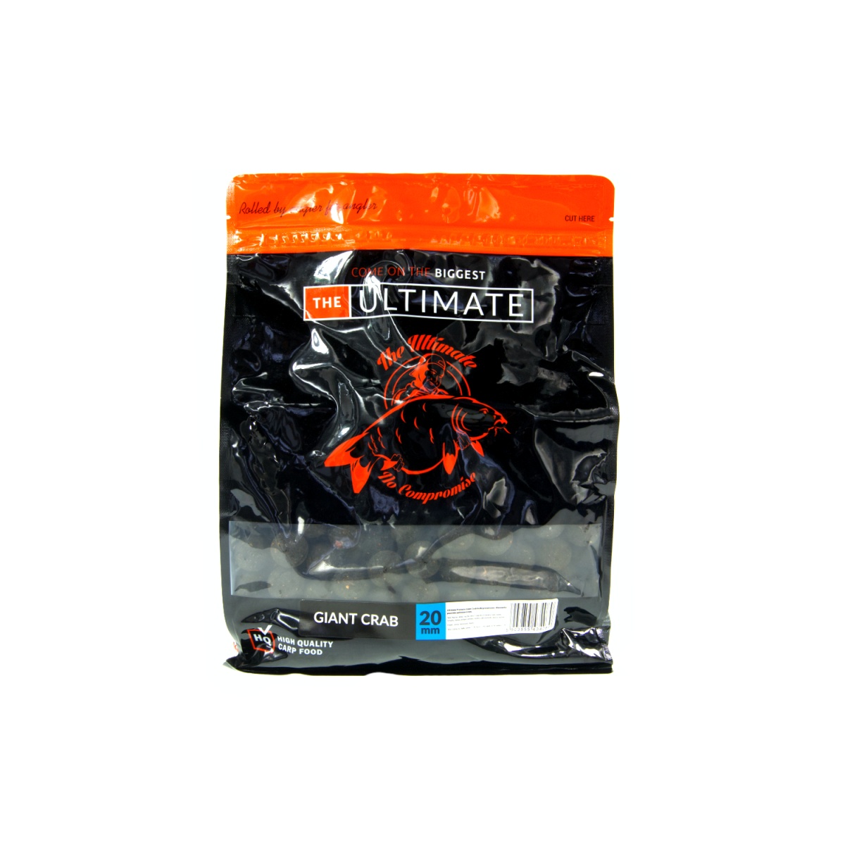 UltimateProducts Top Range Boilies - Giant Crabrozmiar 20 mm / 1 kg - EAN: 5903855434080