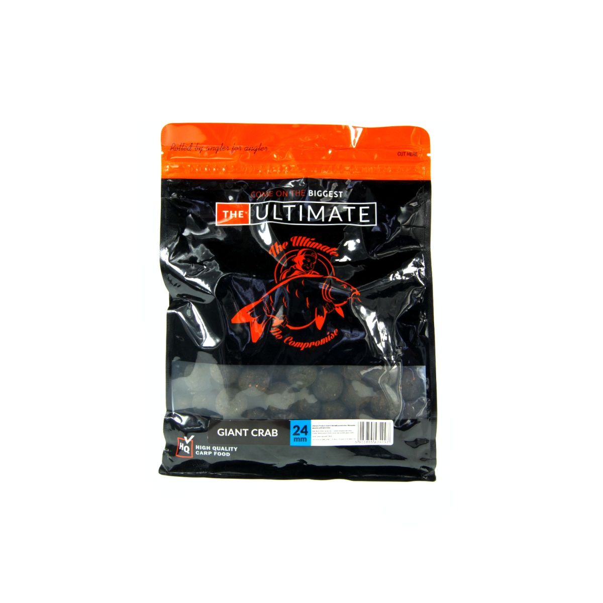 UltimateProducts Top Range Boilies - Giant Crabrozmiar 24 mm / 1 kg - EAN: 5903855434097
