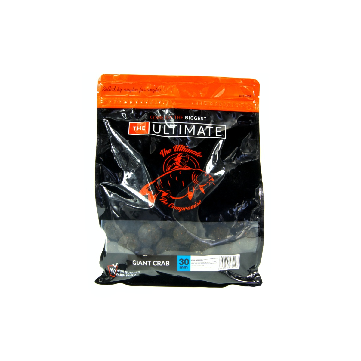 UltimateProducts Top Range Boilies - Giant Crabrozmiar 30 mm / 1 kg - EAN: 5903855434103