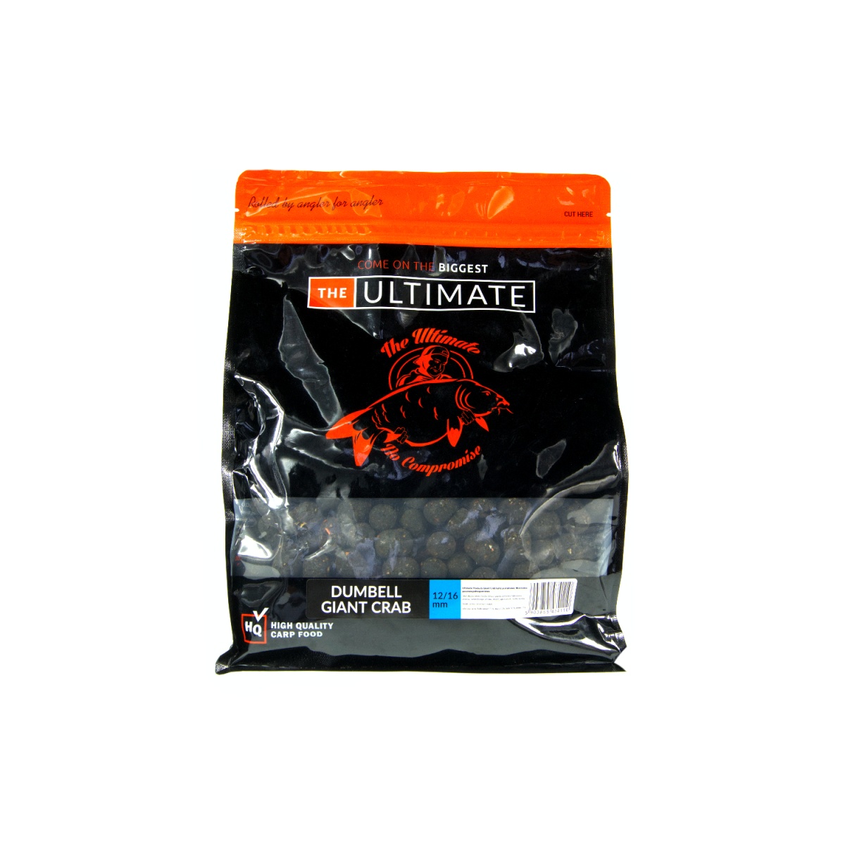 UltimateProducts Top Range Boilies - Giant Crabrozmiar dumbell 12/16mm / 1 kg - EAN: 5903855434110