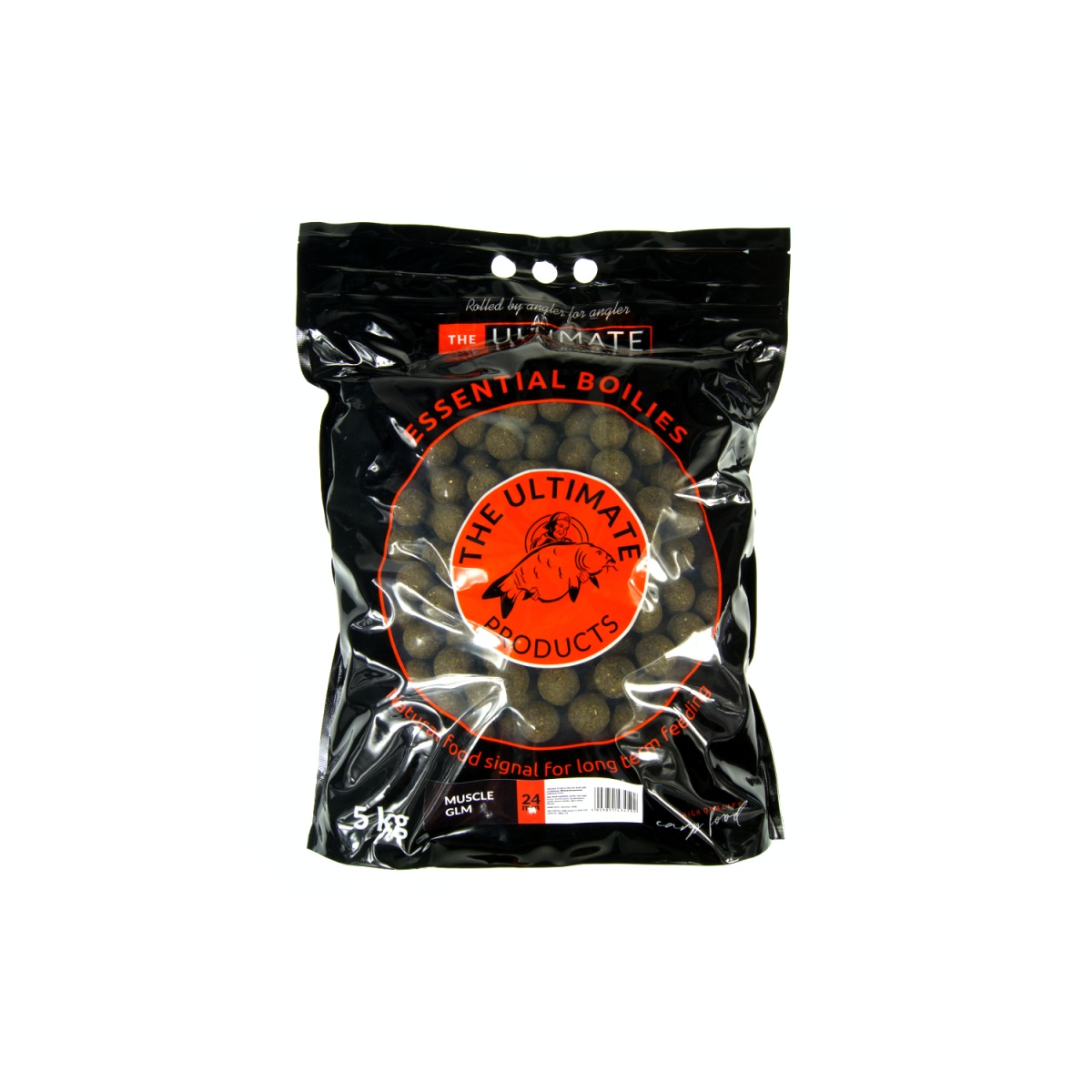 UltimateProducts Essential Boilies - Muscle GLMrozmiar 24mm / 5kg - EAN: 5903855434592