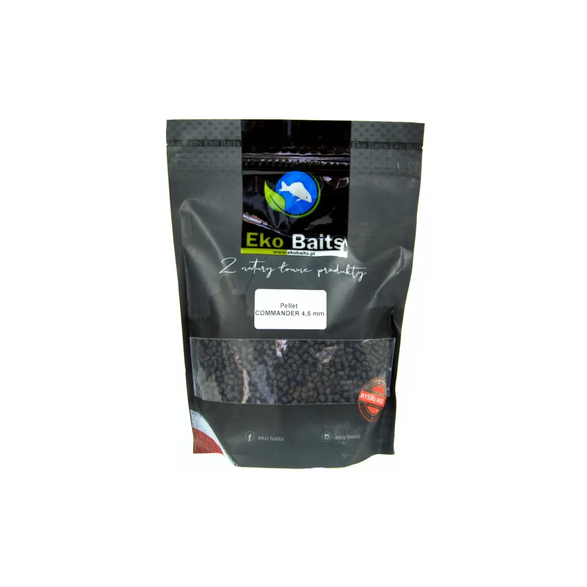 Eko Baits Pellet - Commandermărimea 4.5mm / 900g - EAN: 5905562314297