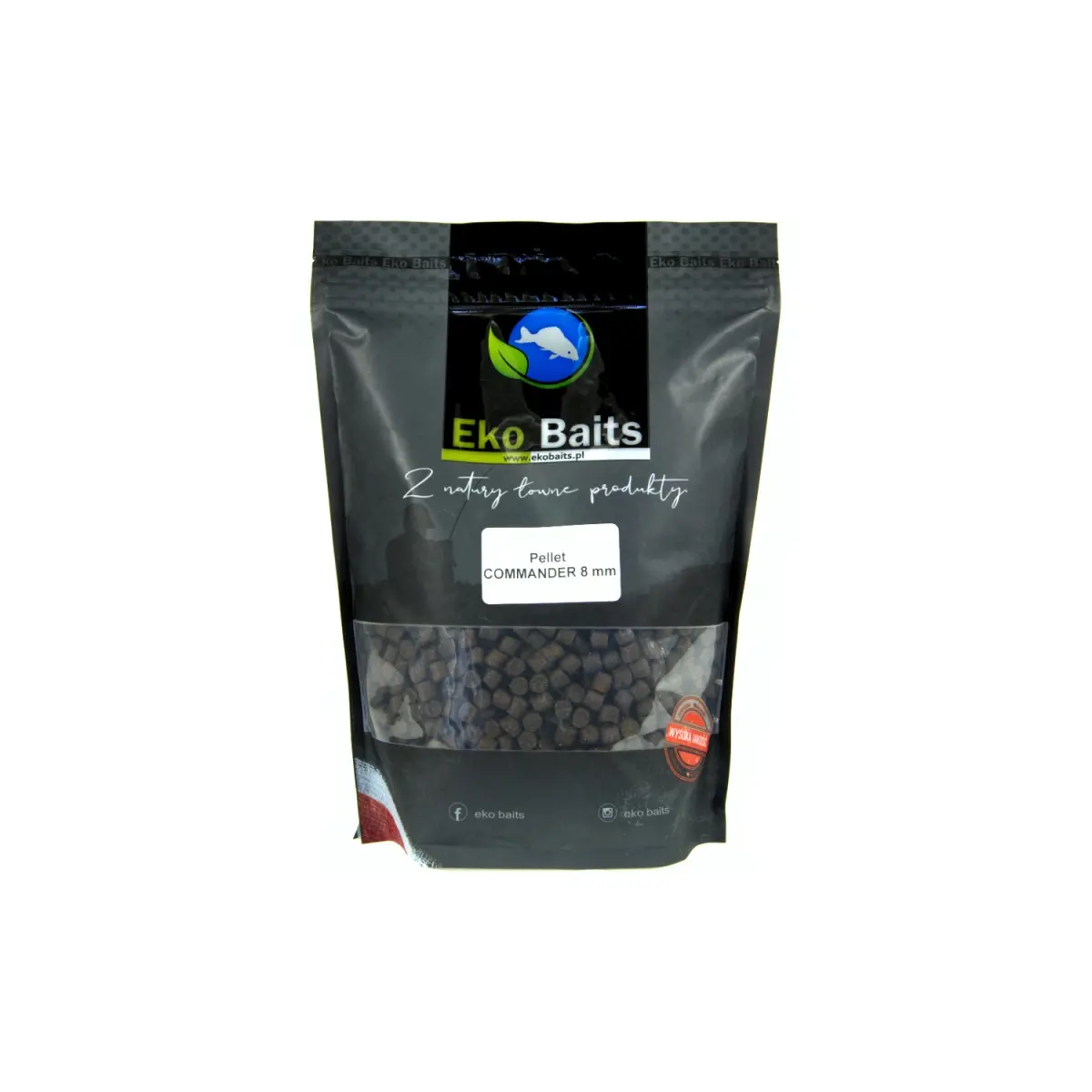 Eko Baits Pellet - Commandermărimea 8mm / 900g - EAN: 5905562314303