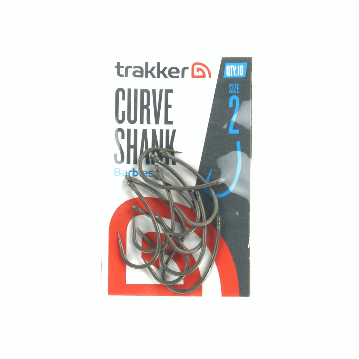 Trakker Curve Shank Hooks Barblessméret 2 - MPN: 227102 - EAN: 5056618302772