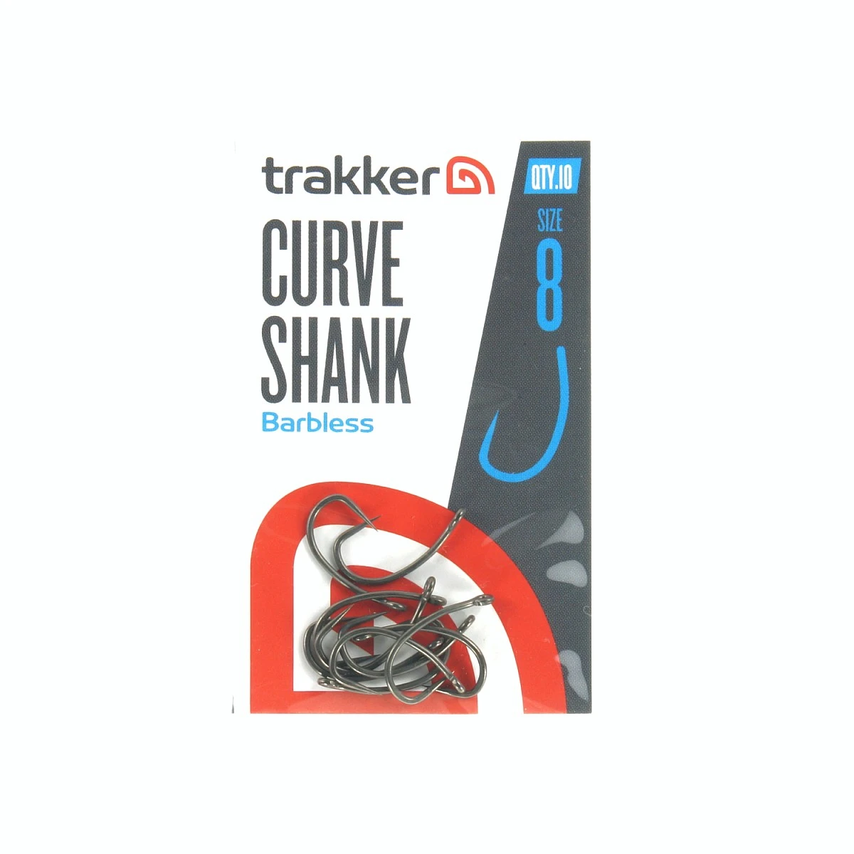 Trakker Curve Shank Hooks Barblessméret 8 - MPN: 227105 - EAN: 5056618302802