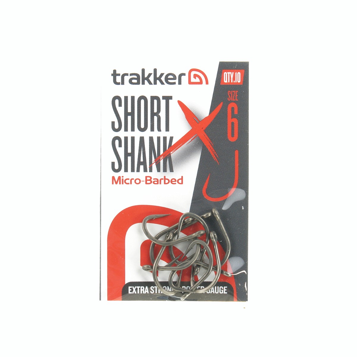 Trakker Short Shank XS Hooks Micro Barbedtamaño 6 - MPN: 227152 - EAN: 5056618303113