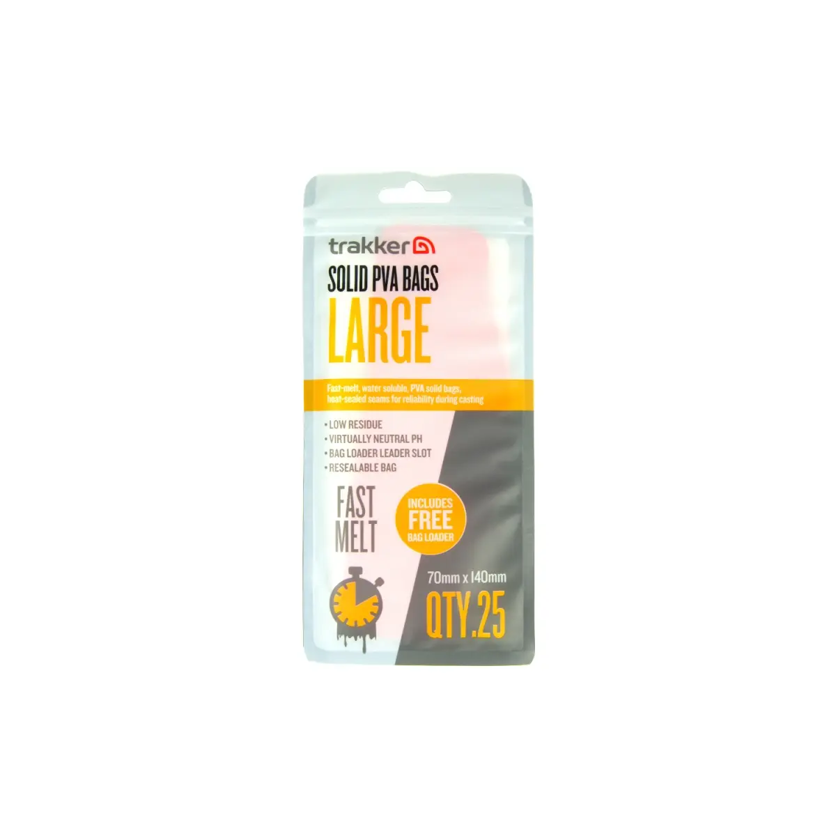 Trakker Solid PVA Bags - Largemisurare 70x140mm (Grande) - MPN: 228103 - EAN: 5056618304219