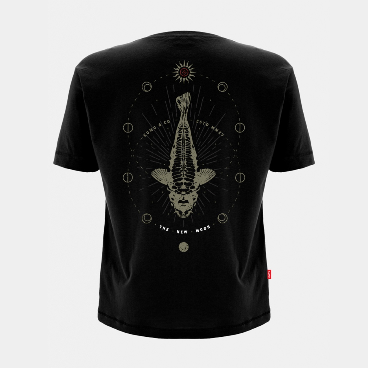 KUMU The New Moon Tee T-Shirtrozmiar S - MPN: TSNM101 - EAN: 5060615344703