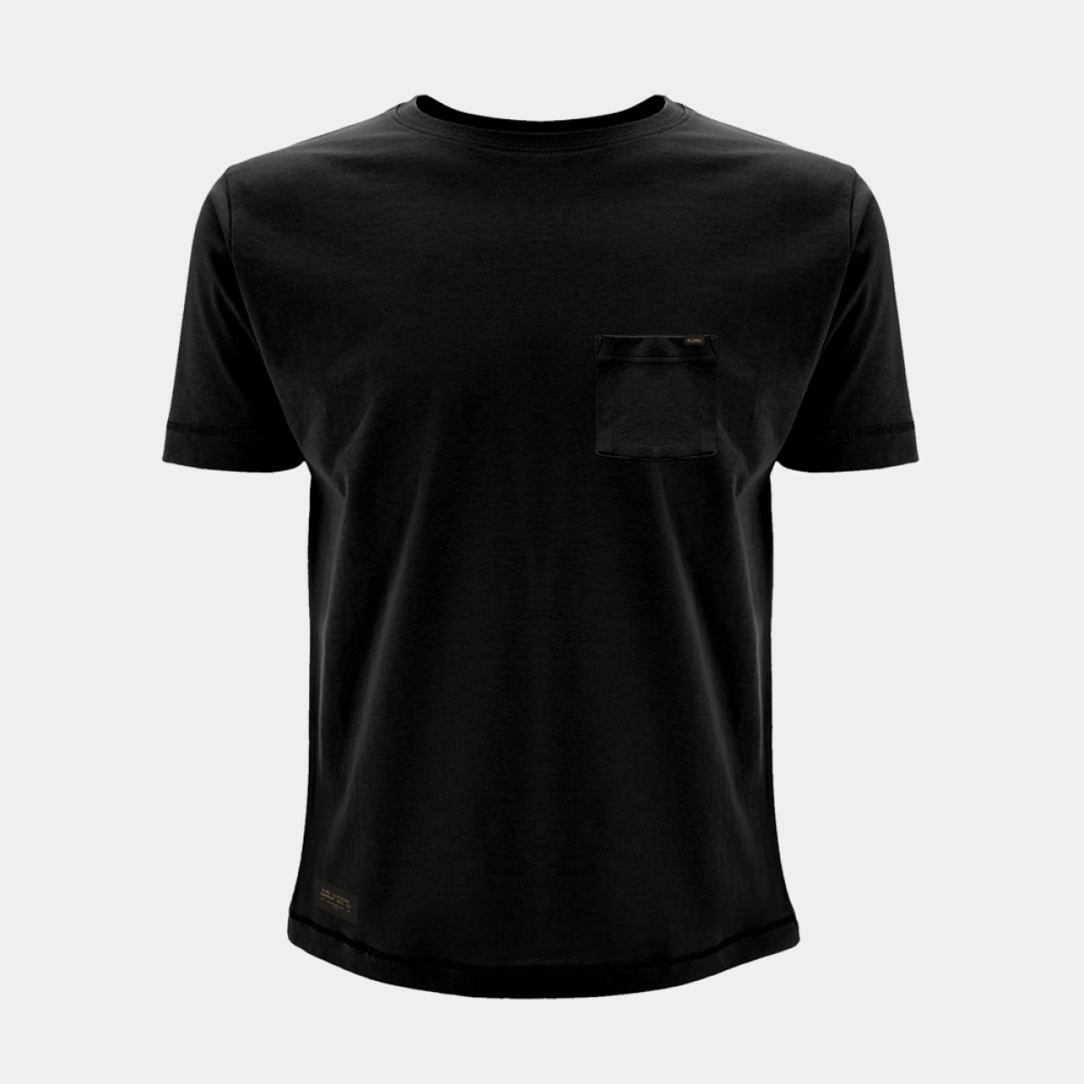 KUMU Heavyweight Pocket Tee Black T-Shirt rozmiar S - MPN: TSPKTBL101