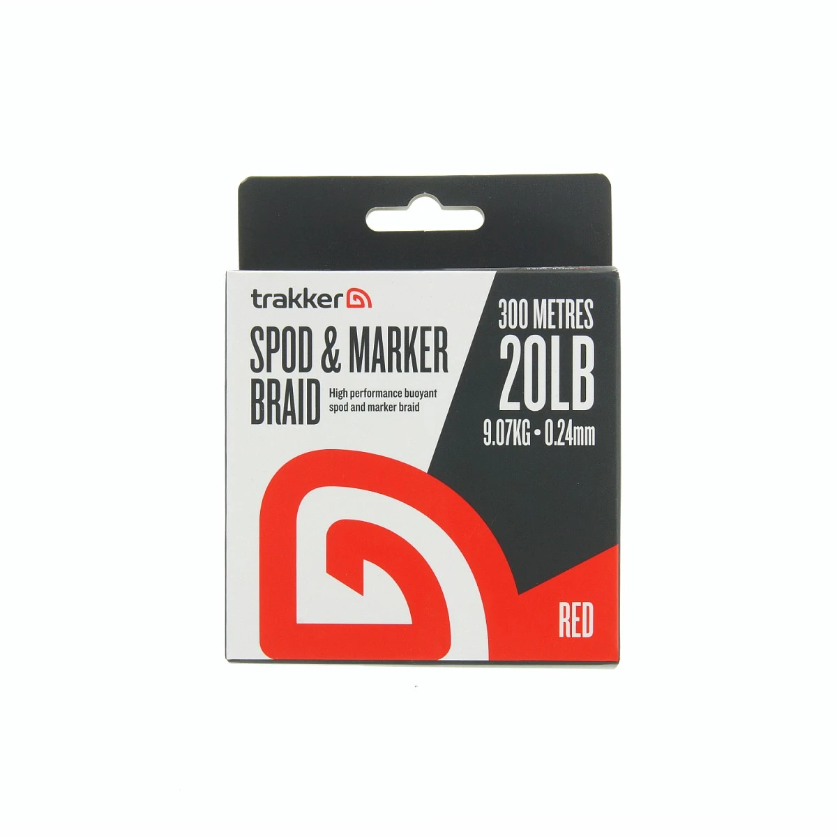 Trakker Spod Marker Braidmodelis 0.24mm (20lb) / 9.07kg / 300m / Red - MPN: 228501 - EAN: 5056618304820