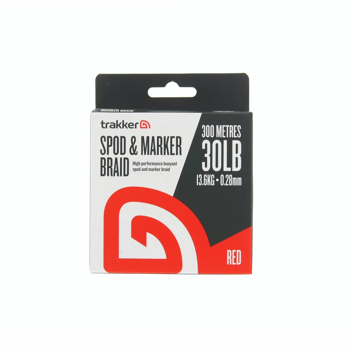 Trakker Spod Marker Braidmodelis 0.28mm (30lb) / 13.6kg / 300m / Red - MPN: 228502 - EAN: 5056618304837