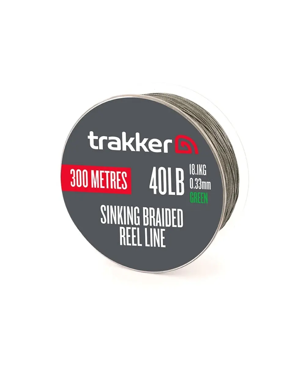 Trakker Sinking Braid Reel Linemodel 0.33mm (40lb) / 18.1kg / 300m - MPN: 228511 - EAN: 5056618304851