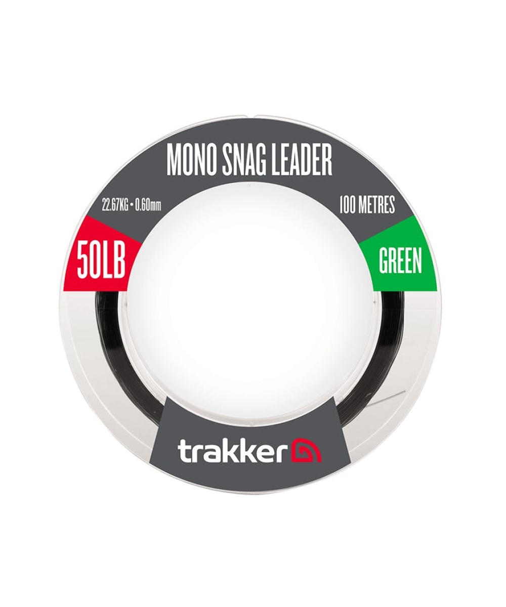 Trakker Snag Leader - Greenmodel 0.66mm (50lb) / 22.6kg / 100m / Green - MPN: 228531 - EAN: 5056618304943