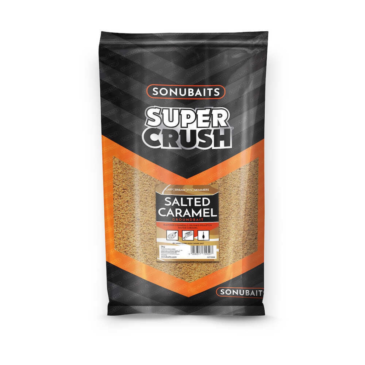 Sonubaits Supercrush Groundbait - Salted Caramelopakowanie 2kg - MPN: S1770044 - EAN: 5056317729597