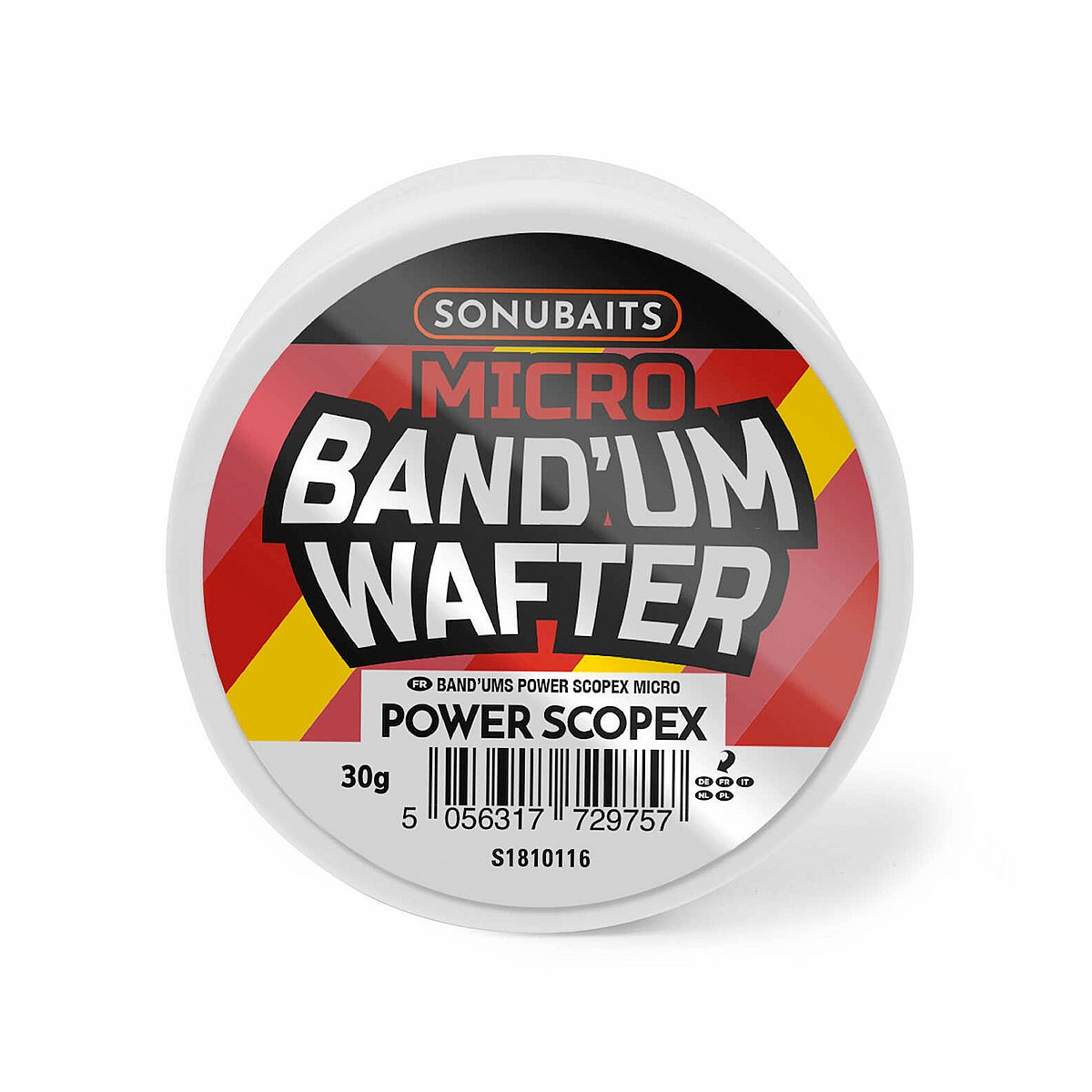 Sonubaits Micro Bandum Wafters - Power Scopexmărimea Micro (4.5mm) - MPN: S1810116 - EAN: 5056317729757