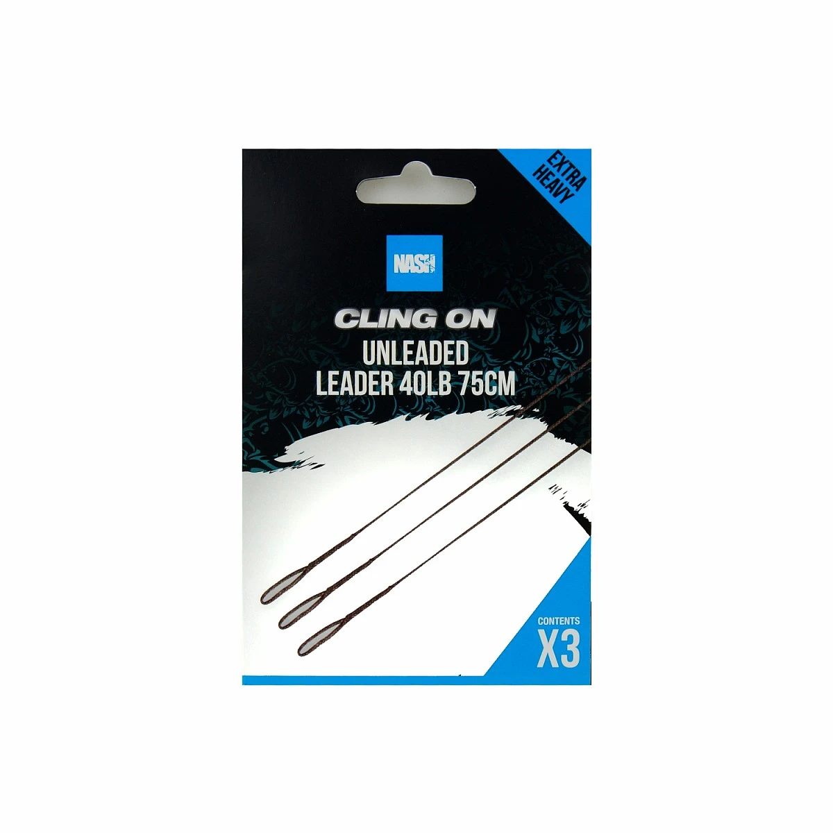 Nash Ready Tied Unleaded Leaderlongueur 75 cm / 40lb - MPN: T8186 - EAN: 5055108981862