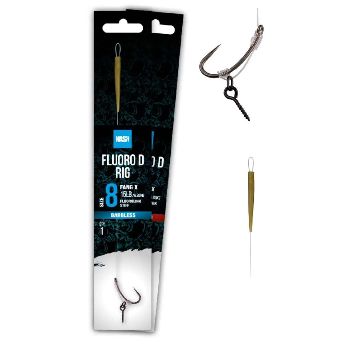 Nash Fluorocarbon D-Rig 4misurare 4 - MPN: T6436 - EAN: 5055108964360