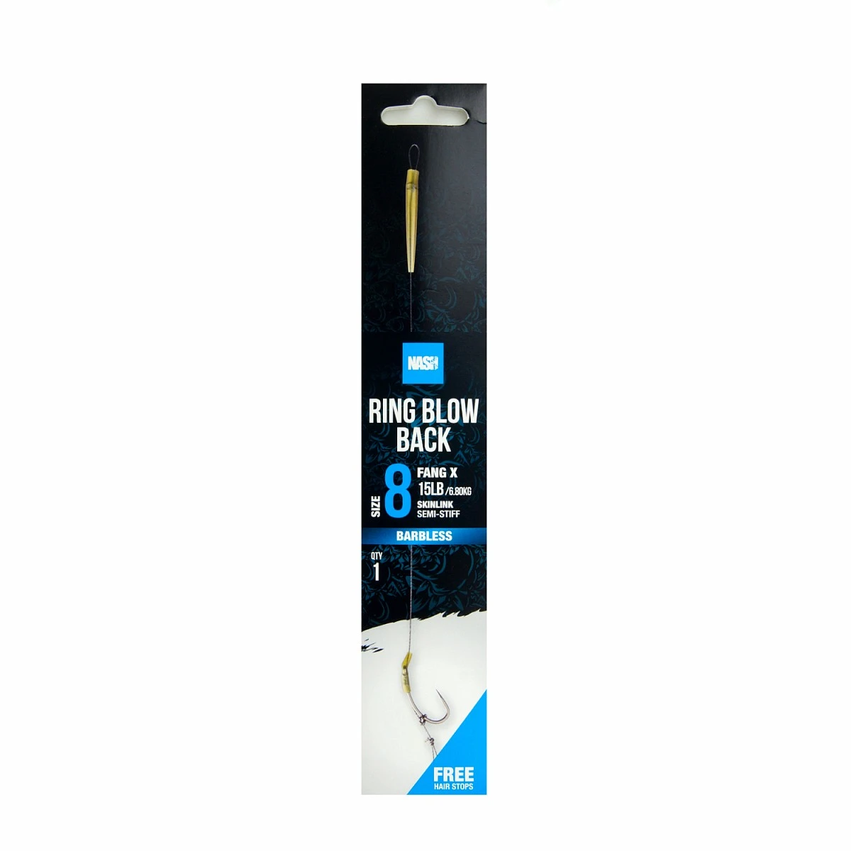 Nash Ring Blow Back Rig (Barbless) mărimea 8 (fără arici) - MPN: T6434 - EAN: 5055108964346