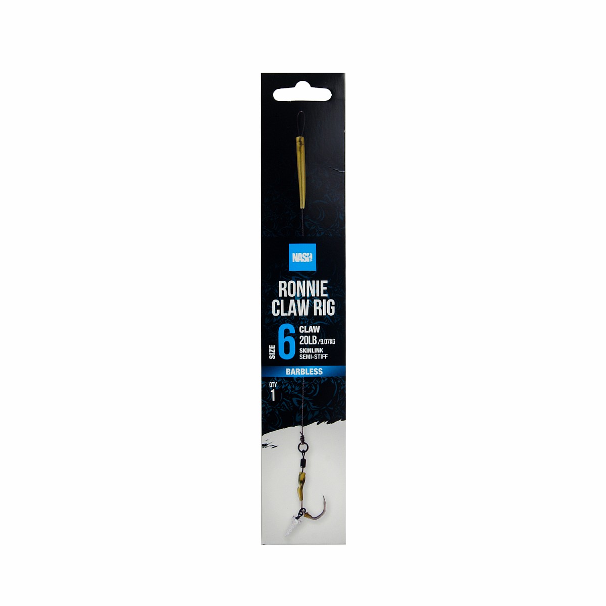 Nash Ronnie Claw Rig (Barbless) rozmiar 6 (barbless) - MPN: T6419 - EAN: 5055108964193