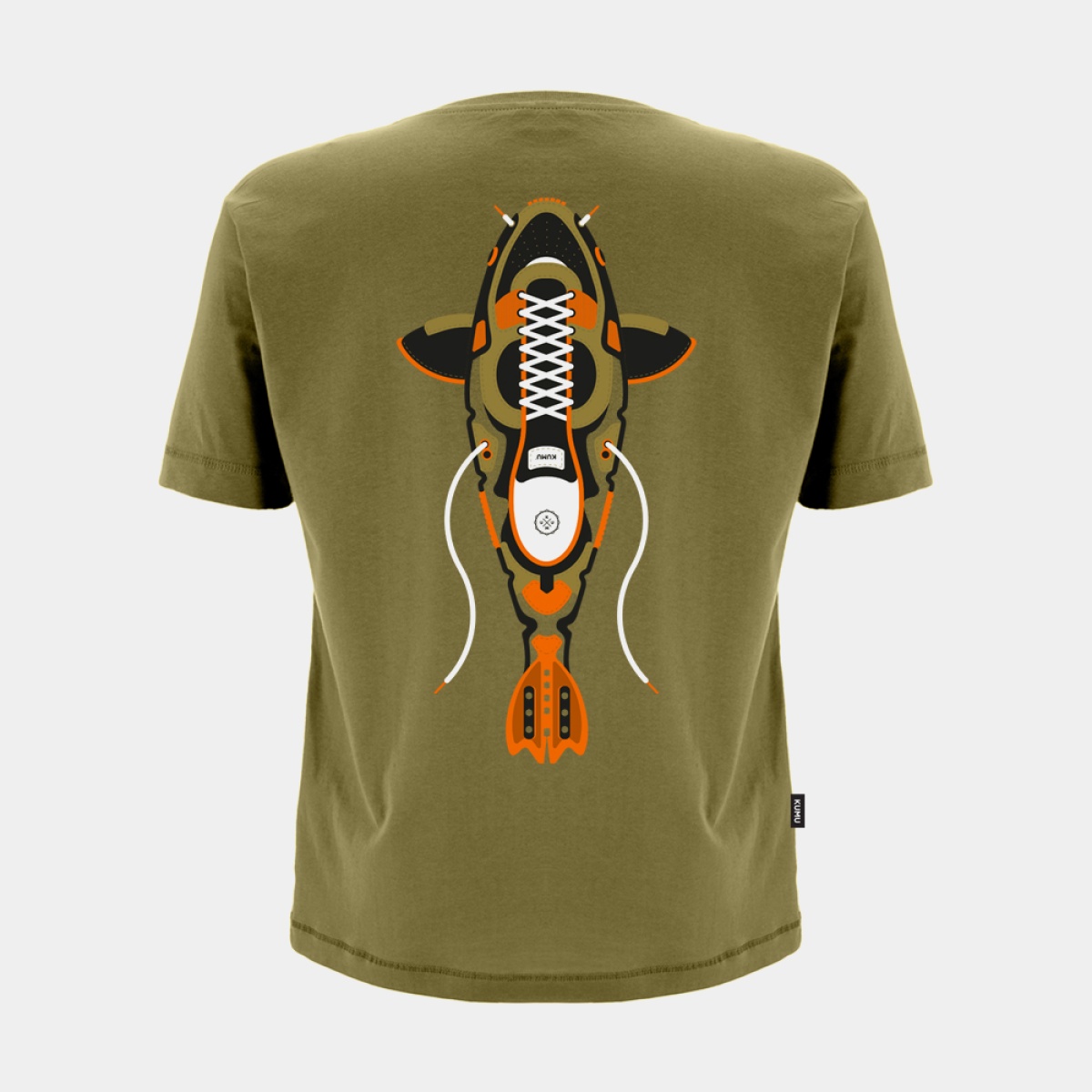 KUMU True Leather Tee T-shirtrozmiar S - MPN: TSTL101