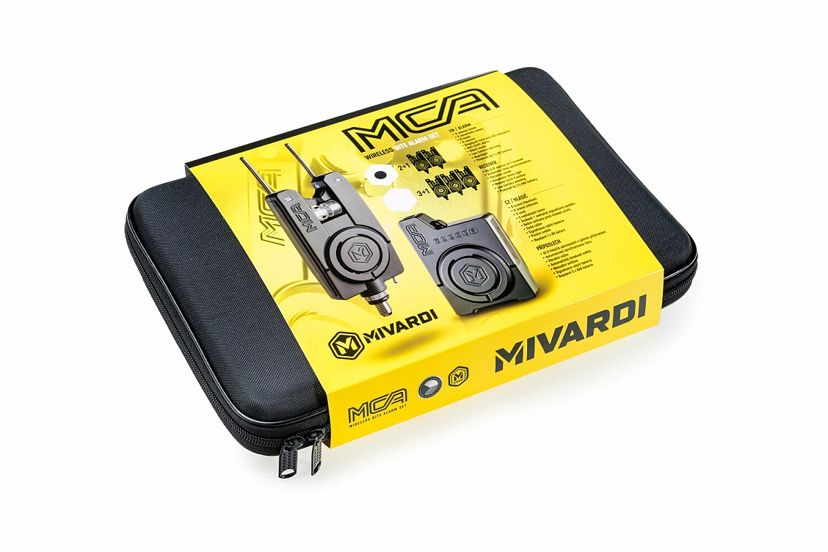 Mivardi MCA Bite Alarm Setzestaw 2+1 - MPN: M-BAMCA21 - EAN: 8595712425309
