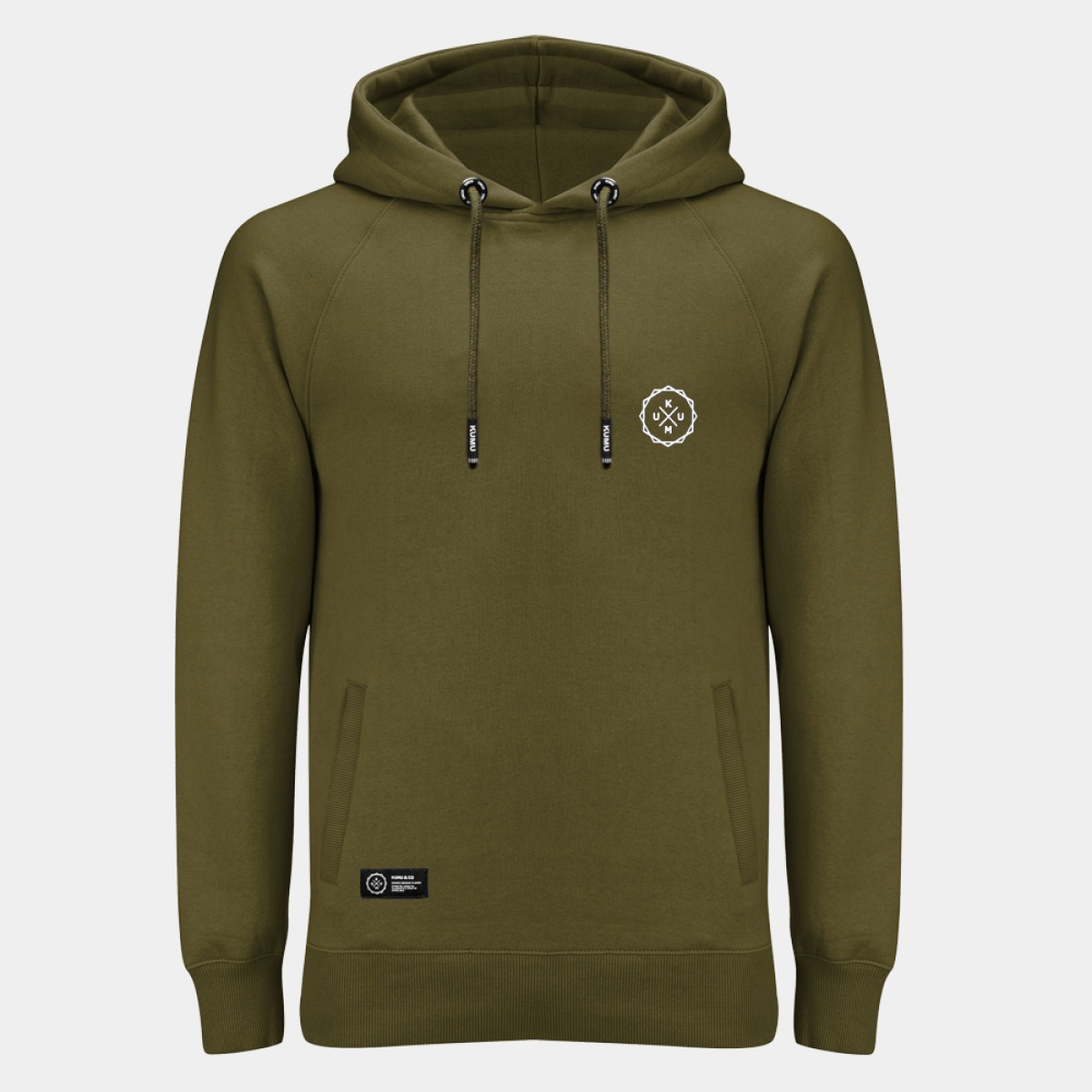 KUMU Death Rig Hoodie Khakirozmiar S - MPN: HDDRGR101
