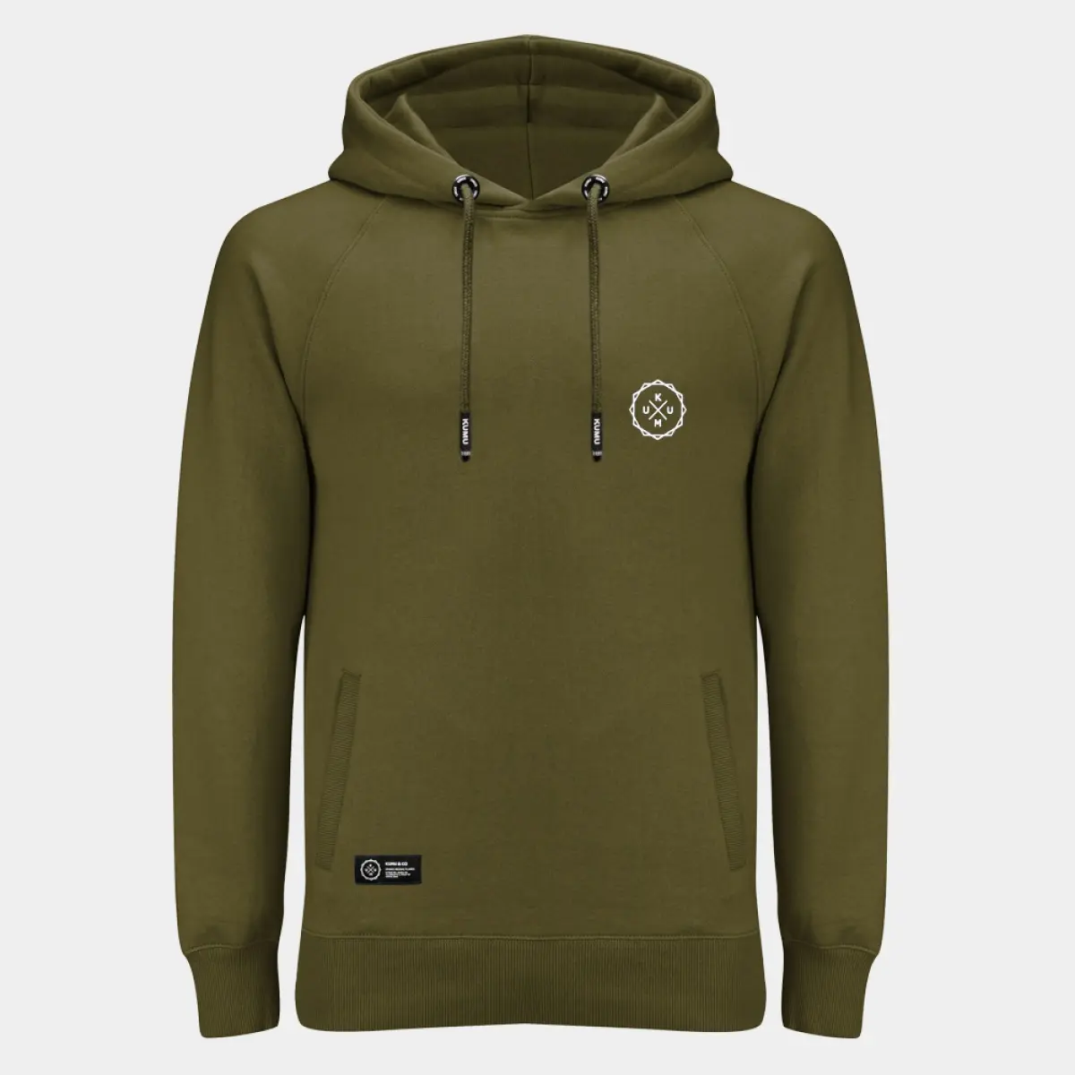 KUMU Death Rig Hoodie Khaki XLGröße XL - MPN: HDDRGR104 - EAN: 5060615340590