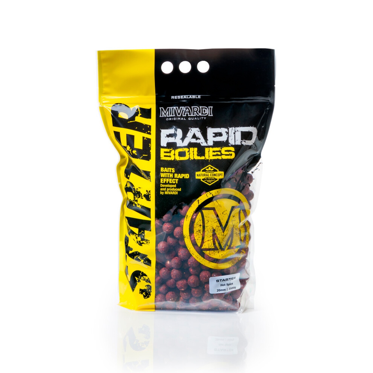 Mivardi Rapid Boilies Starter - Hot Spicerozmiar 20mm / 3.5kg - MPN: M-RABOSTHOS3520 - EAN: 8595712423725