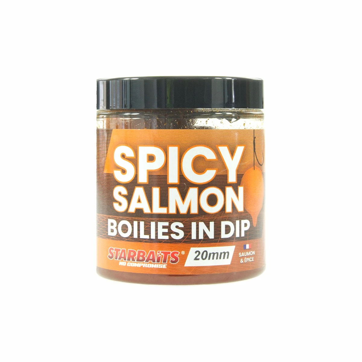 Starbaits PC Boilies in Dip - Spicy Salmonmărimea 20mm - MPN: 62736 - EAN: 3297830627362