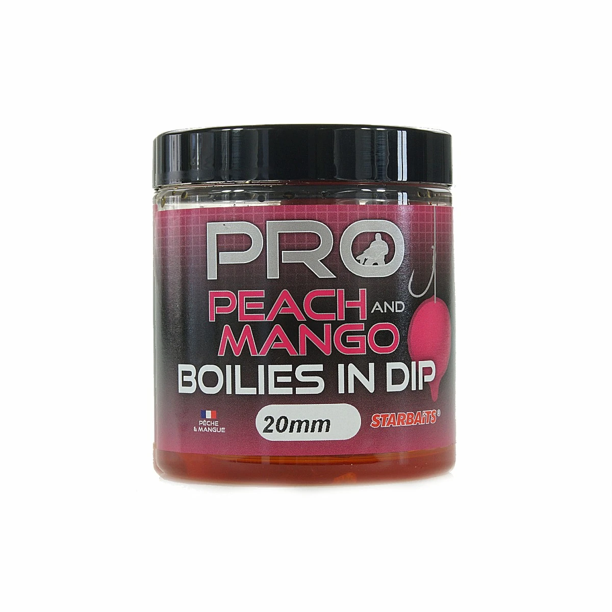 Starbaits Probiotic Boilies in Dip Peach Mangomărimea 20mm - MPN: 62740 - EAN: 3297830627409