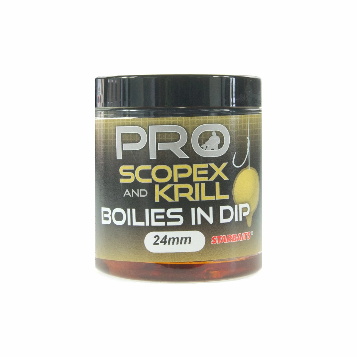 Starbaits Probiotic Boilies in Dip - Scopex Krillmărimea 24mm - MPN: 62747 - EAN: 3297830627478