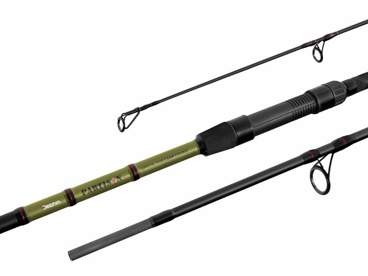 Delphin PARTISAN Carp Rod (2 sec.)modelo 12ft/3.50lbs/2 sec. - MPN: 101001404 - EAN: 8586018490528