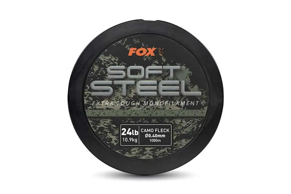 Fox Soft Steel Fleck Camo Monoversiune 0.40mm / 24lb (10.9kg) x 1000m - MPN: CML203 - EAN: 5056212184828