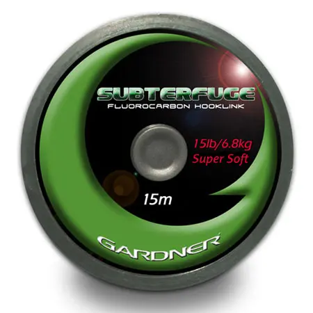 Gardner Subterfudge Super Soft Fluorocarbonmodelka 15 lb - MPN: SUBSF15 - EAN: 5060128602529