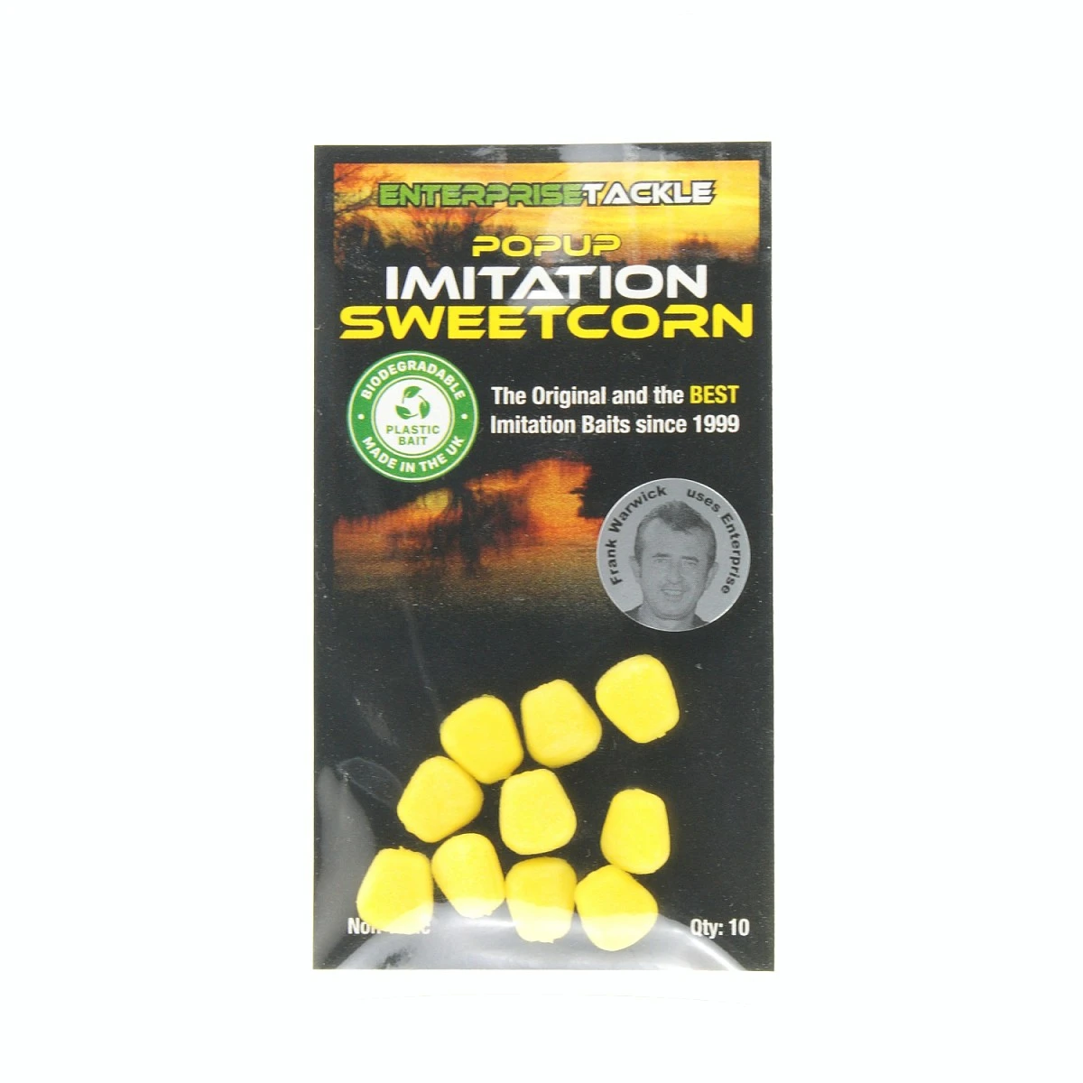 EnterpriseTackle Pop Up SweetCorn Yellowambalaj 10 bucăți - MPN: ET13YUF - EAN: 702811669581