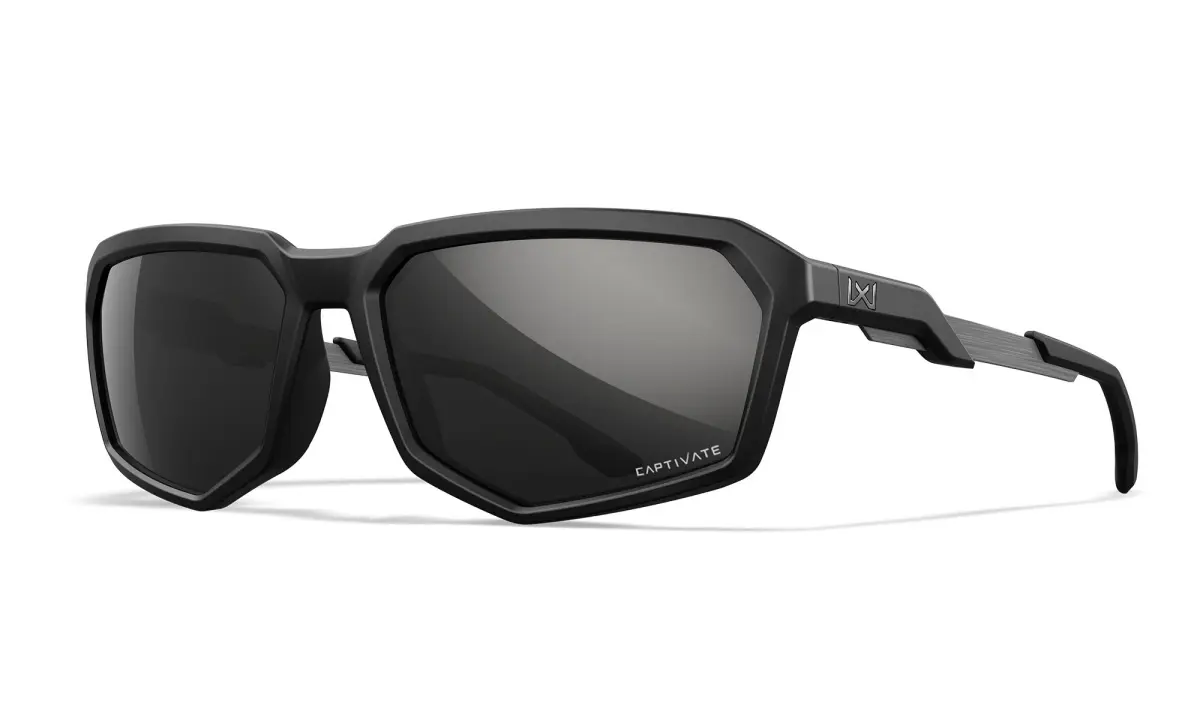 WileyX RECON Captivate Polarized Black Mirror Grey Matte Black Frameculoare Captivate Polarizat Oglindă Neagră Gri - MPN: AC6RCN05 - EAN: 71231609100