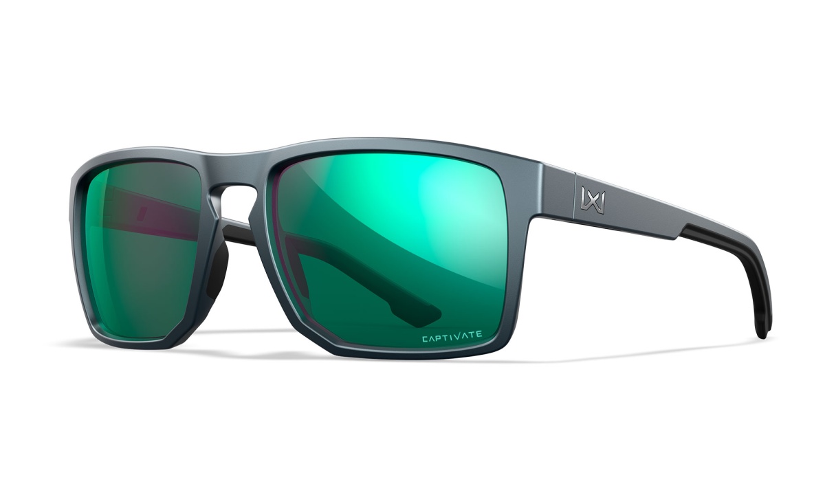 WileyX FOUNDER Captivate Polarized Green Mirror Amber Matte Graphite Framekolor Captivate Polarized Green Mirror Amber - MPN: AC6FND07 - EAN: 712316091046