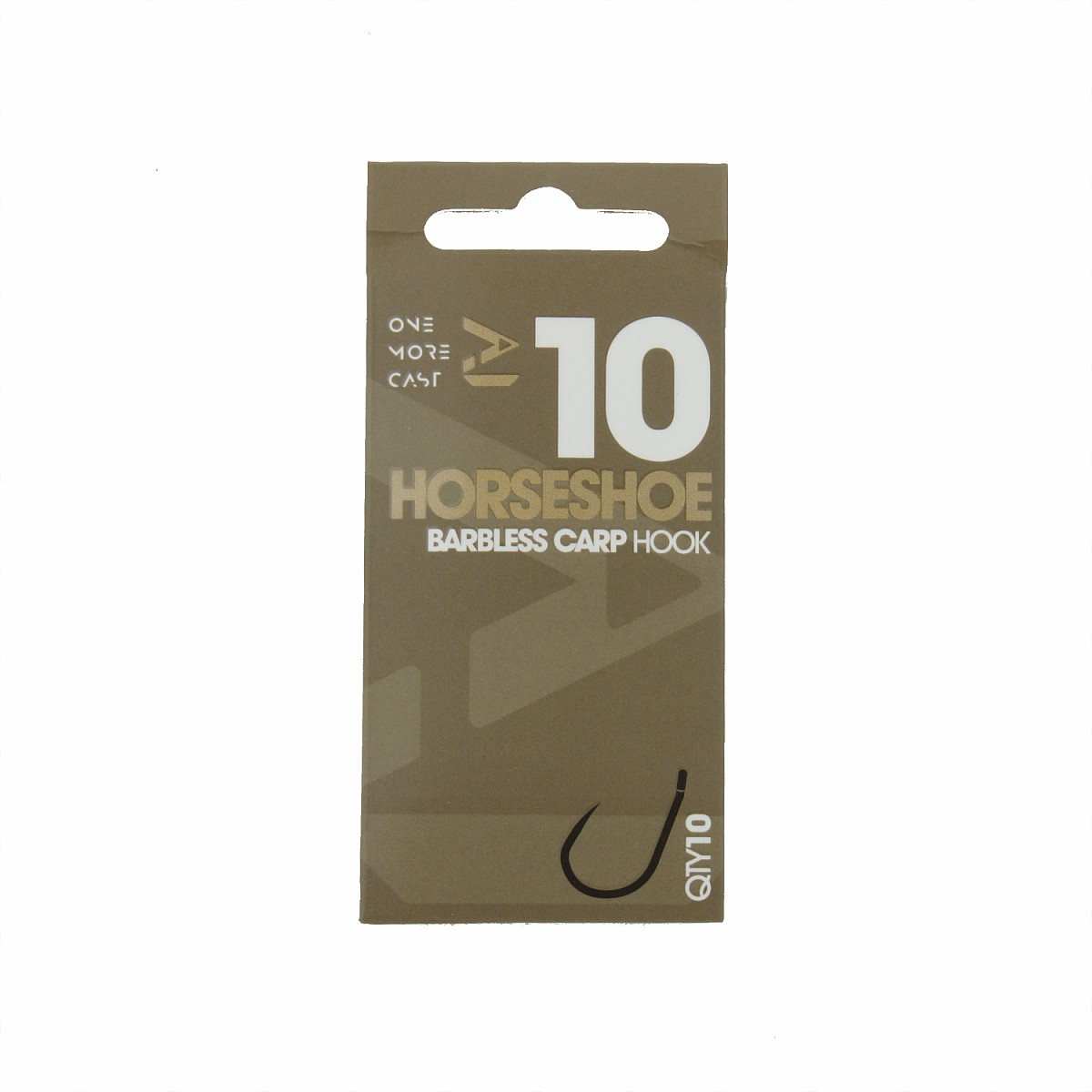 One More Cast HORSESHOE Hooks Barblessrozmiar 10 - MPN: OMCHB10 - EAN: 5060939132222
