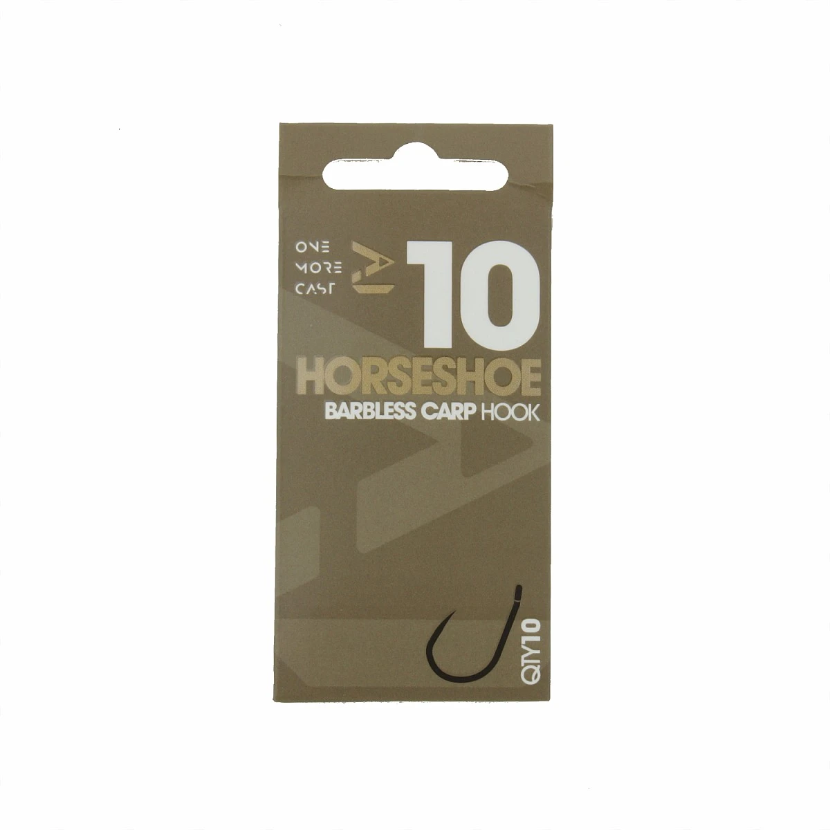 One More Cast HORSESHOE Hooks Barblessmărimea 10 - MPN: OMCHB10 - EAN: 5060939132222