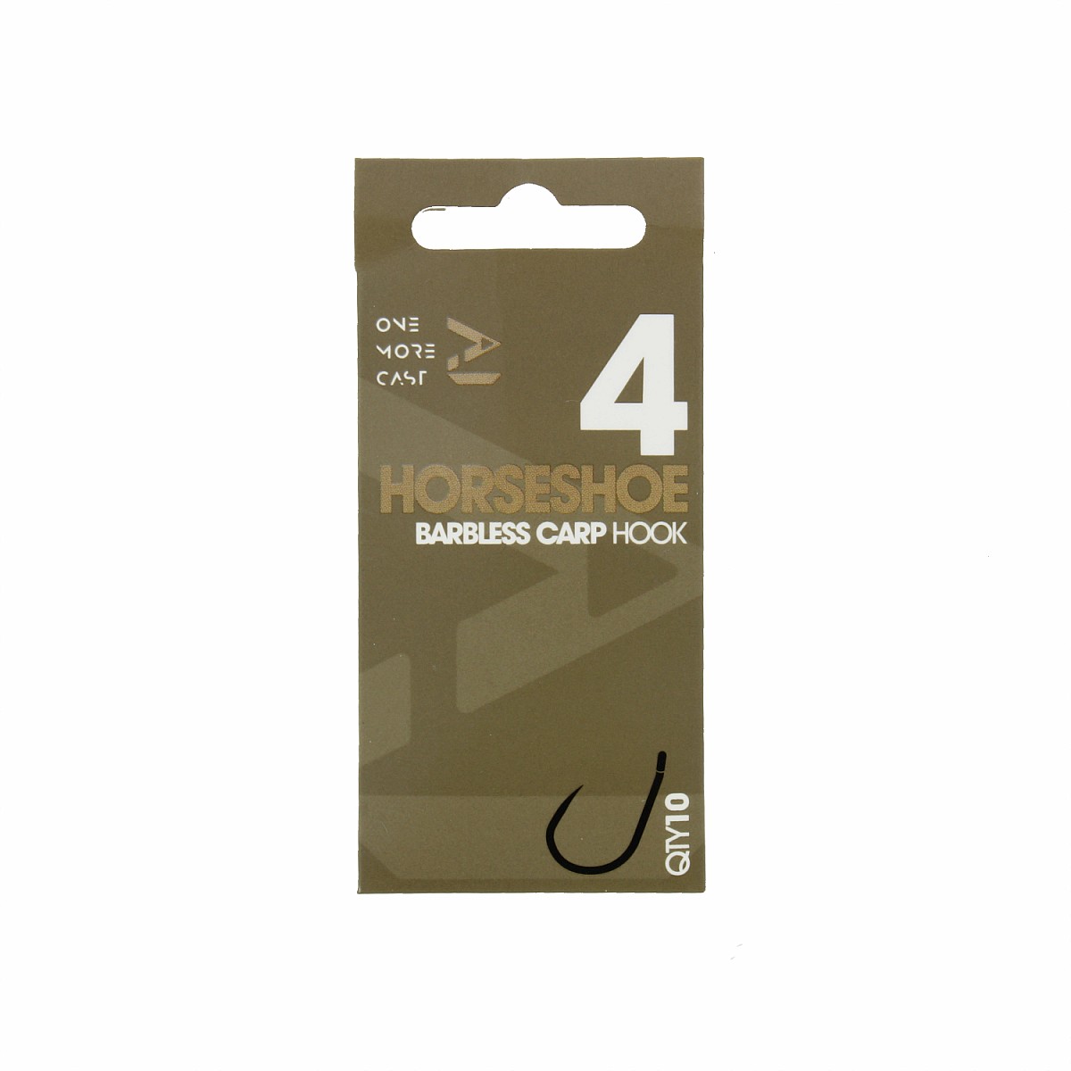 One More Cast HORSESHOE Hooks Barblessrozmiar 4 - MPN: OMCHB4 - EAN: 5060939132253