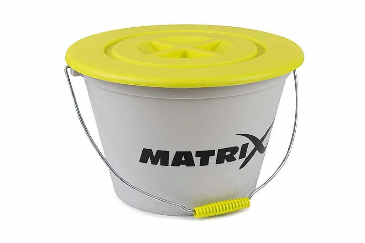 Matrix 17L Groundbait Bucket & Lid capacità 17L - MPN: GBT041 - EAN: 5056212182626