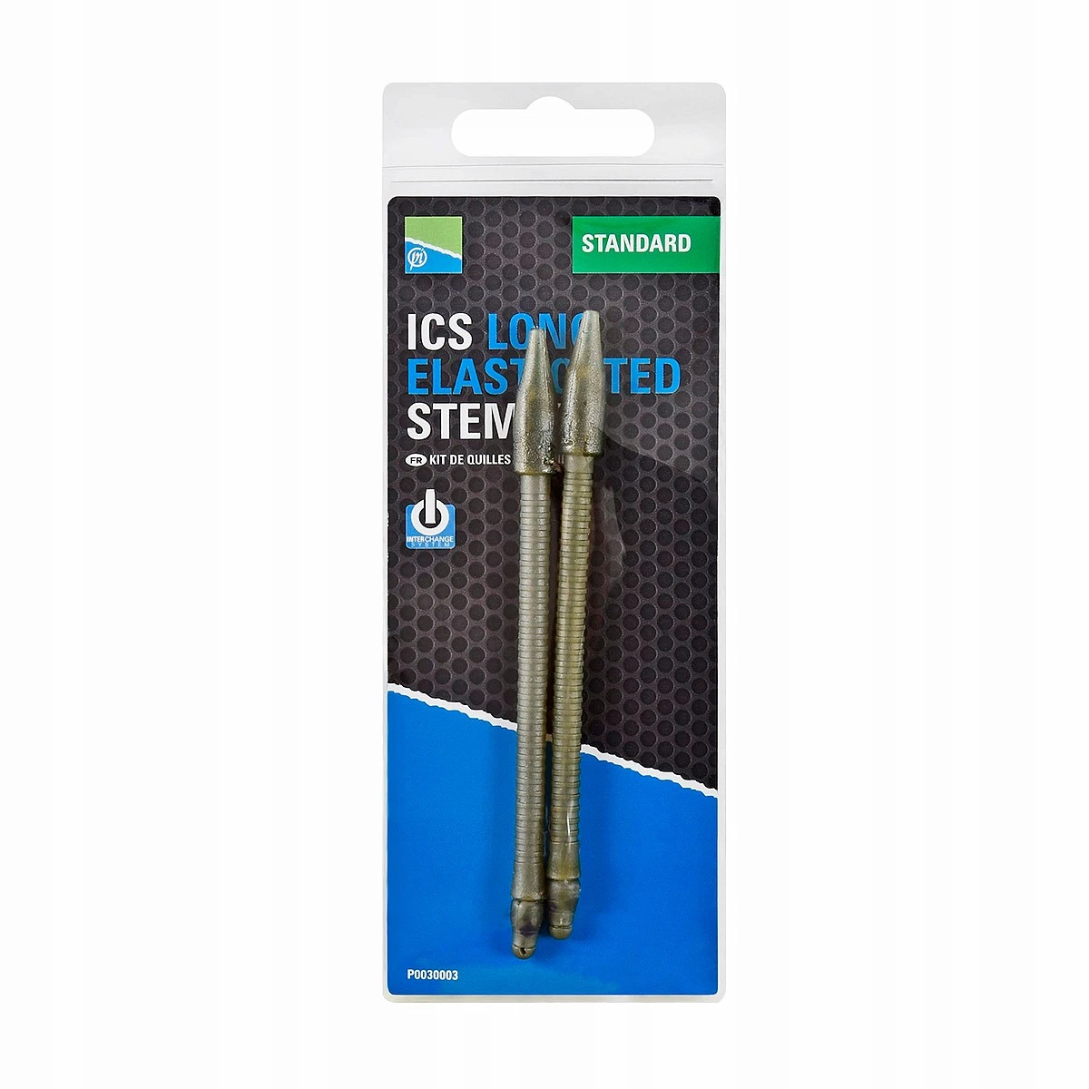 Preston Innovations ICS Elasticated Stem Kits - Standard Elastic Long (85mm) / Standard Elasticversion Long (85mm) / Standard Elastic - MPN: P0030003 - EAN: 5055977457413