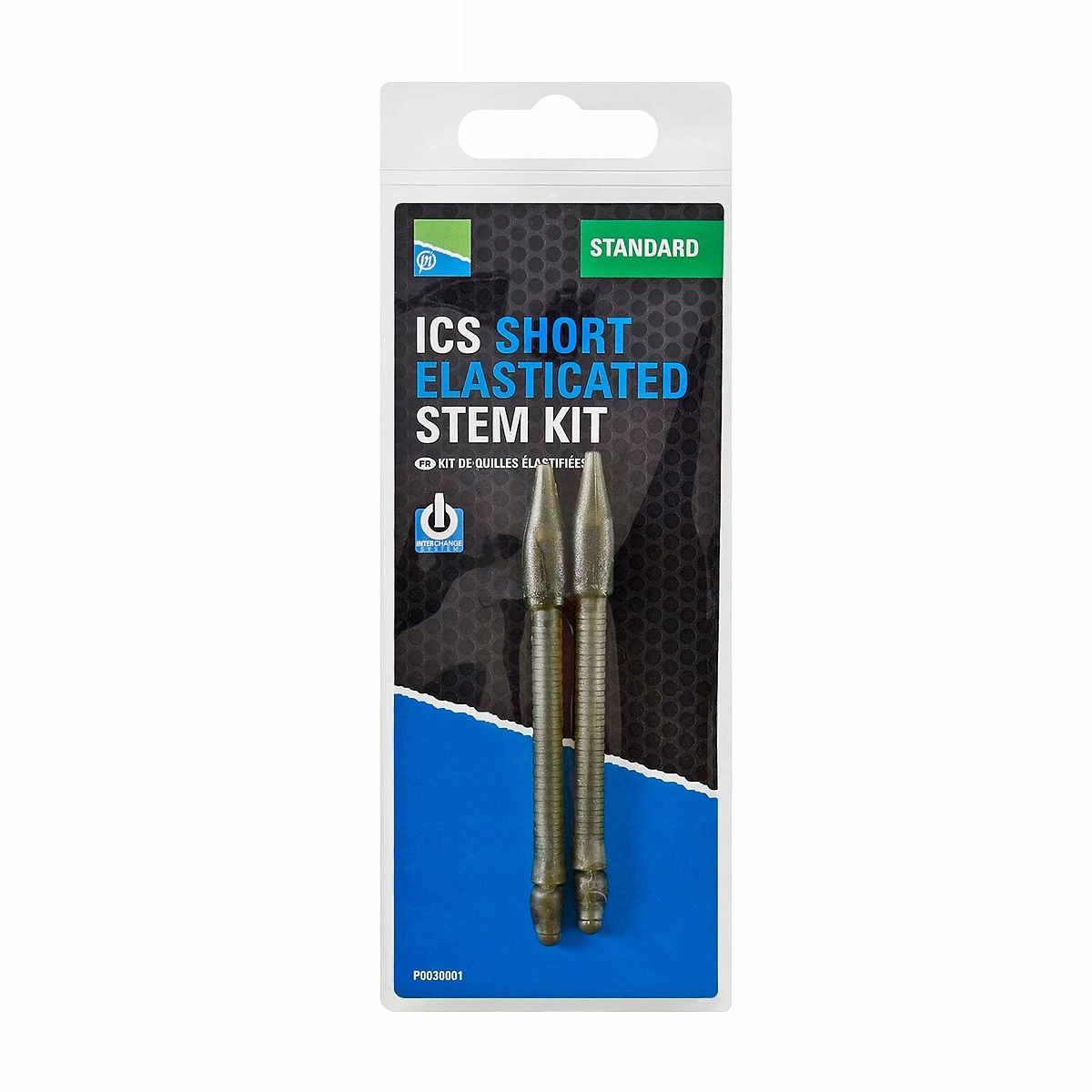 Preston Innovations ICS Elasticated Stem Kits - Standard Elastic Scurt (60mm) / Elastic Standard - MPN: P0030001 - EAN: 5055977457390