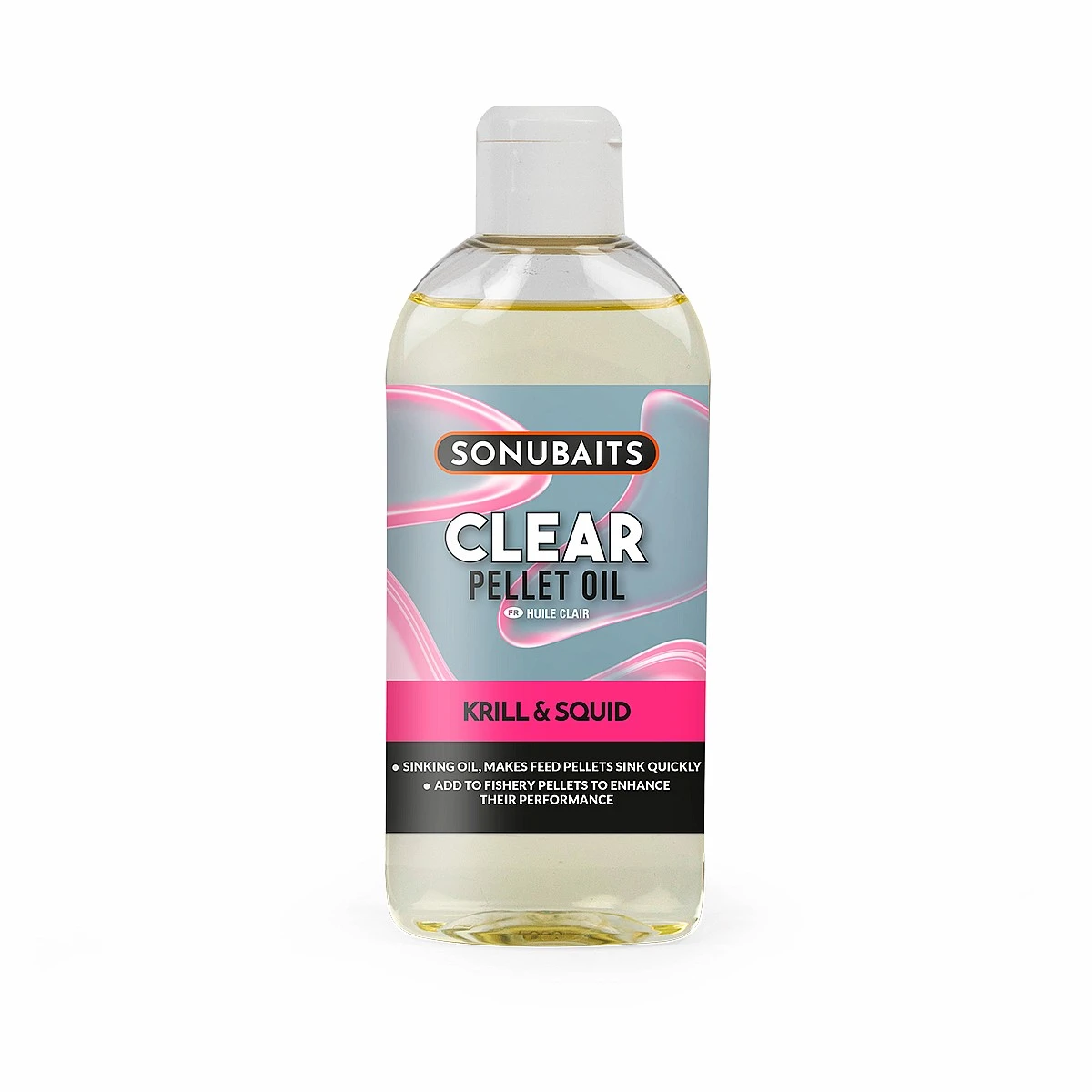 Sonubaits Clear Pellet Oil - Krill & Squidembalaje 200ml - MPN: S1850077 - EAN: 5056317725056