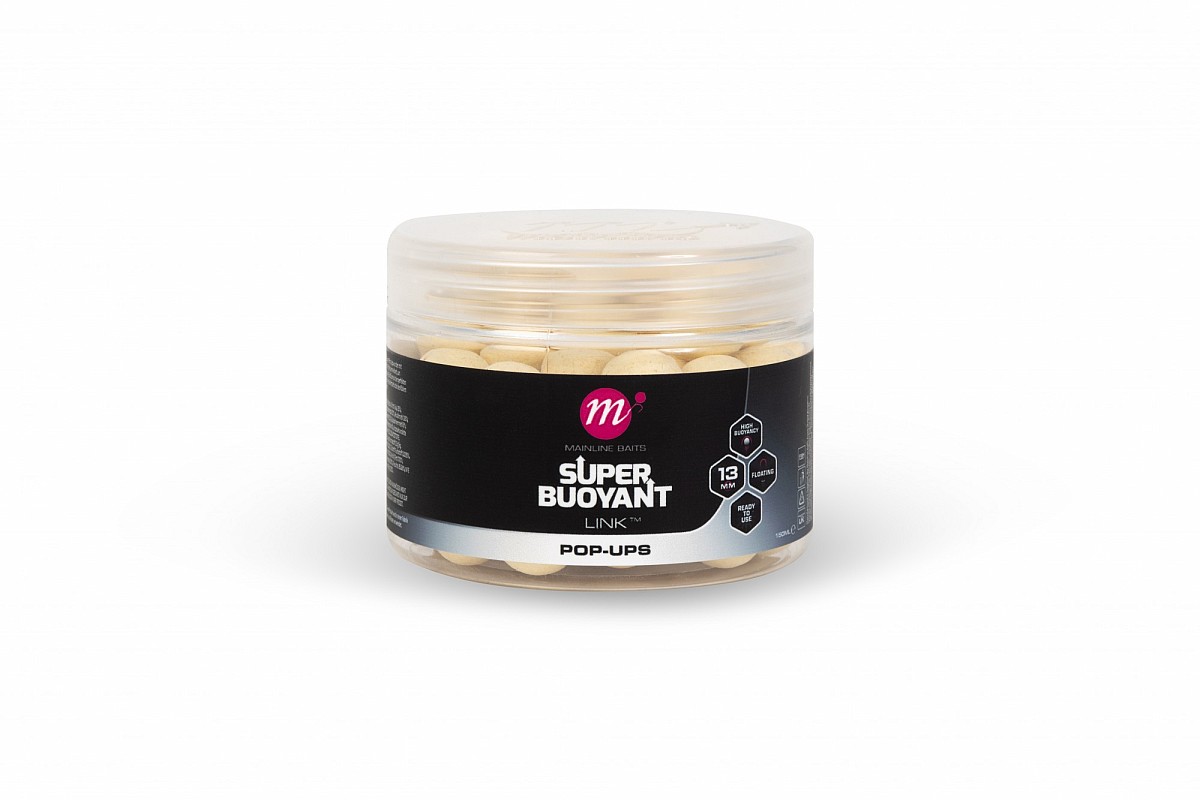 Mainline Link Super Buoyant Pop-Ups - Whiterozmiar 13mm - MPN: M21094 - EAN: 5060509817467