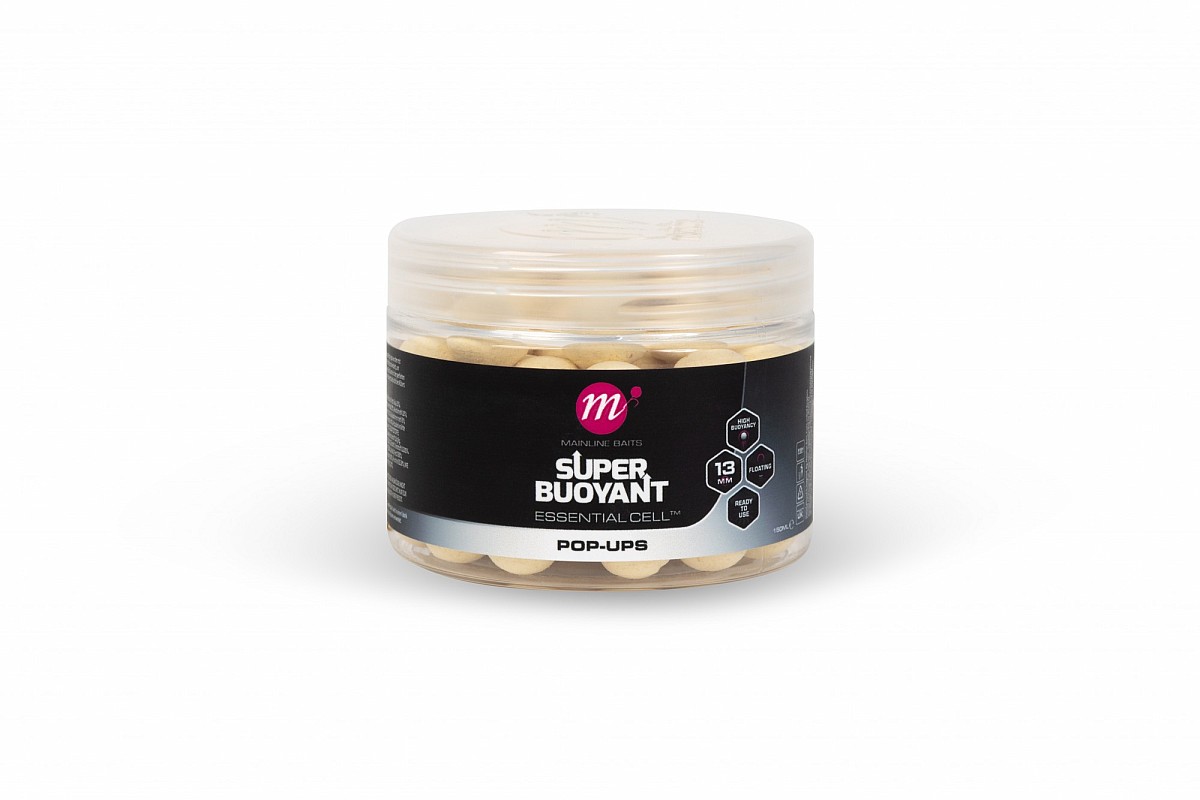 Mainline Essential Cell Super Buoyant Pop-Ups - Whiterozmiar 13mm - MPN: M21093 - EAN: 5060509817450