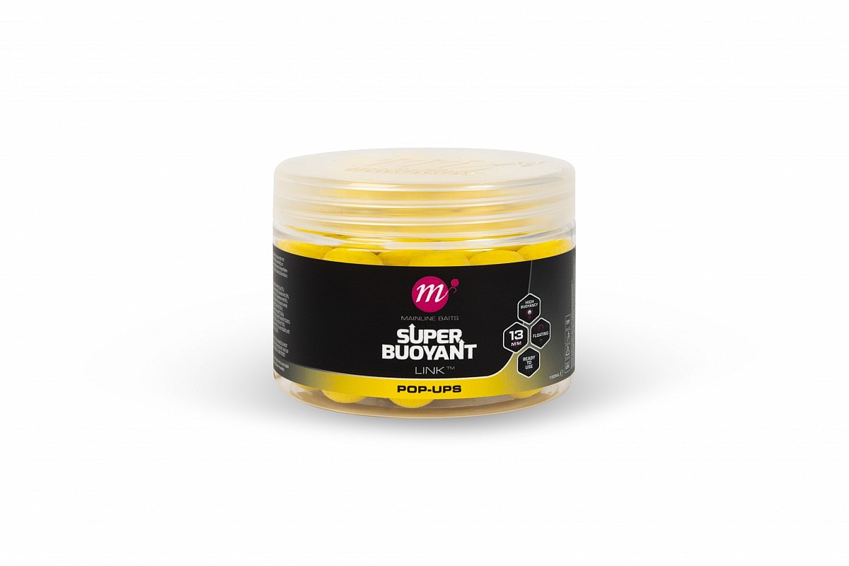 Mainline Link Super Buoyant Pop-Ups - Yellowrozmiar 13mm - MPN: M21090 - EAN: 5060509817429