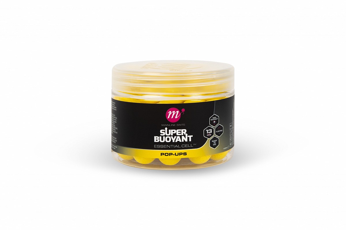 Mainline Essential Cell Super Buoyant Pop-Ups - Yellowrozmiar 13mm - MPN: M21089 - EAN: 5060509817412